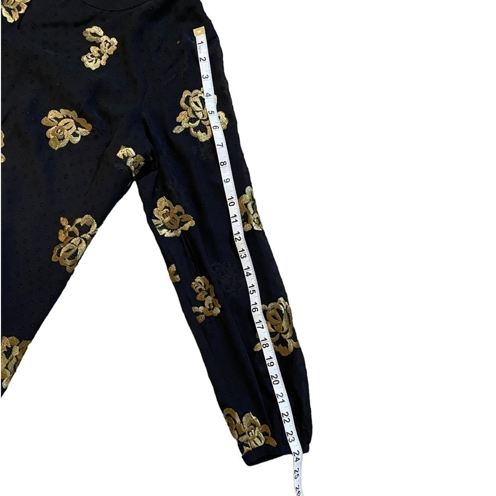 Cabi Limited Edition Floral Embroidered Occasion Dress Black M - Picture 5 of 11